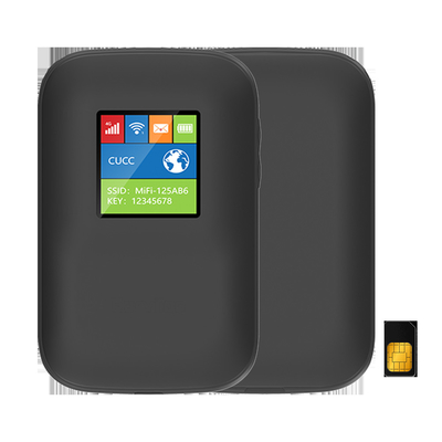 2700mAh-3000mAh মোবাইল 4G রাউটার সাথে স্ক্রীন ব্ল্যাক আনলক করা হয়েছে