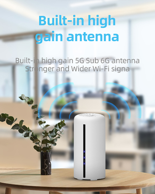 সিম কার্ড 1800Mbps আনলক সহ মোবাইল ডুয়াল ব্যান্ড 5Ghz ওয়াইফাই রাউটার