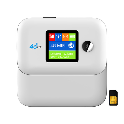 ভ্রমণ B1 3 5 7 8 20 38 39 40 41 এর জন্য সিম স্লট 4G Lte মোবাইল ওয়াইফাই মডেম