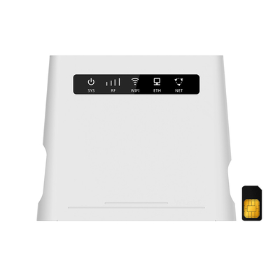 4G LTE হোম রাউটার 300Mbps সিম কার্ড স্লট 4pcs নন ডিটাচেবল অ্যান্টেনা দিয়ে আনলক করা হয়েছে
