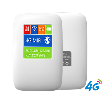 পোর্টেবল ওয়্যারলেস 4G Lte পকেট রাউটার 5200Mah B12 B17 B28