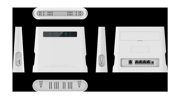 RJ11 সিম কার্ড সহ 150Mbps CPE LTE হোম 4G ওয়াইফাই রাউটার