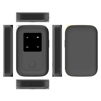 LED লাইট সিম কার্ড কালো সহ 4G Lte MiFi রাউটার আনলক করা হয়েছে