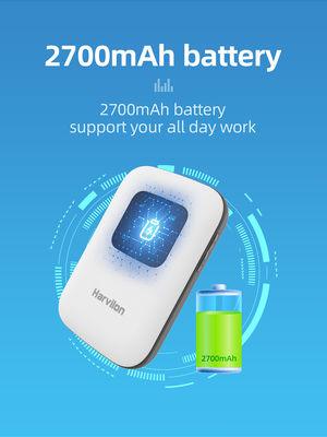 LED স্ক্রীন সহ 2100mAh ব্যাটারি FDD TDD LTE 4G MIFI রাউটার 150Mbps