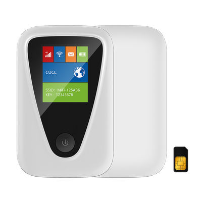 4G LTE MiFi হটস্পট ওয়াইফাই ডিভাইস এলসিডি স্ক্রিনের সাথে ওয়াইফাইয়ের জন্য পোর্টেবল