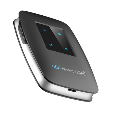 3000mAh ওয়্যারলেস পোর্টেবল 4g পকেট রাউটার 300Mbps কোয়াড ব্যান্ড