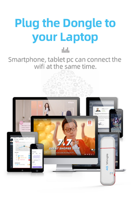 CPE মোবাইল ওয়্যারলেস LTE USB 4G সিম ডংগল পকেট হটস্পট
