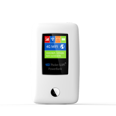 RJ45 Wan Lan পোর্ট সহ 5000mAh পোর্টেবল 4G WIFI রাউটার