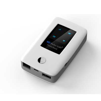 RJ45 Wan Lan পোর্ট সহ 5000mAh 4G ওয়্যারলেস পকেট রাউটার