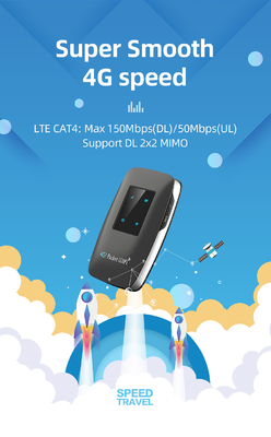 3000mAh ব্যাটারি সহ 4G LTE MiFi রাউটার