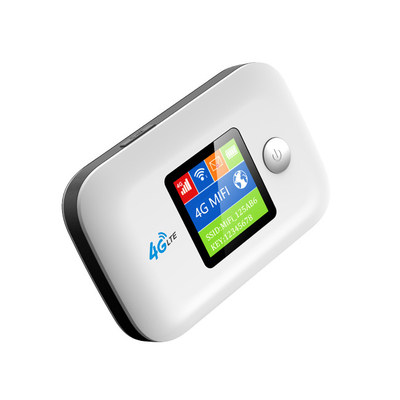 সিম কার্ড স্লট LCD স্ক্রীন সহ আনলক করা পোর্টেবল 4G WIFI রাউটার পকেট ওয়্যারলেস MiFi