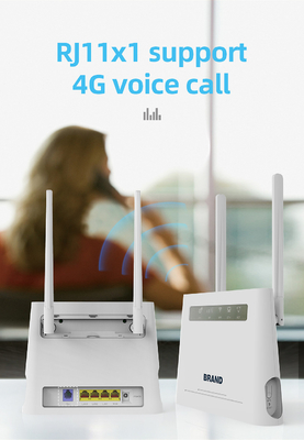 সিম কার্ড স্লট ইনডোর CPE মোবাইল হটস্পট সহ 4G হোম রাউটার আনলক করা হয়েছে