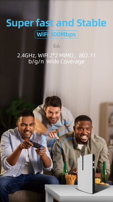 ভ্রমণের জন্য উচ্চ গতির 150Mbps মোবাইল হটস্পট 4G Lte রাউটার 2100mAh ব্যাটারি