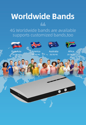 ভ্রমণের জন্য উচ্চ গতির 150Mbps মোবাইল হটস্পট 4G Lte রাউটার 2100mAh ব্যাটারি