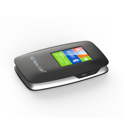 2700mAh-3000mAh 4G Lte MiFi রাউটার 150Mbps 4G মোবাইল ওয়াইফাই হটস্পট 15 এলসিডি স্ক্রীন সহ ডিভাইস