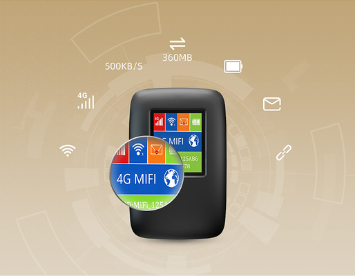 3000mAh 4G LTE ওয়্যারলেস MiFi রাউটার WIFI হটস্পট LCD স্ক্রীন ইন্টারন্যাশনাল ব্যান্ড সহ