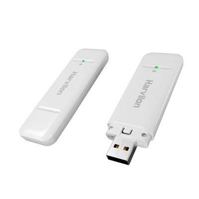 সাদা 150 Mbps হাই স্পিড 4G USB Dongle 10 WiFi ব্যবহারকারীরা